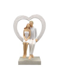 PAAR ASSIS LOVE MOMENT 16CM X 9.5CM X 26CM