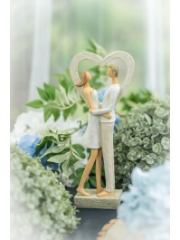 STANDING COUPLE LOVE MOMENT 11.5CM X 6CM X 27.5CM