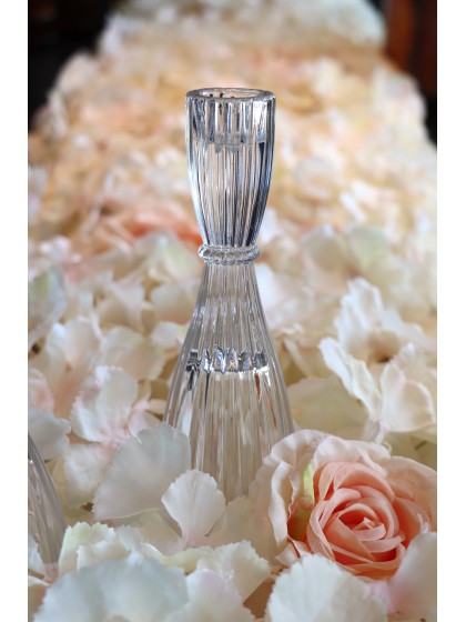 BOUGEOIR VERRE FLAMBEAU BALLERINA DIA 6.5CM X 20CM