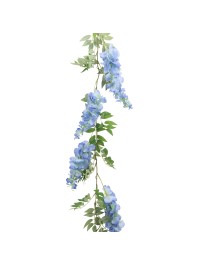 GIRLANDE GLYZINIE BLAU 180CM X 28CM X 9CM