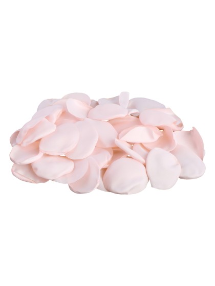 BEUTEL 400 ROSA BLÜTEN SATIN ROSA PASTELL EPS 3CM X 4CM