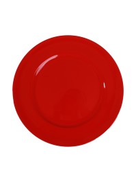 SOUS-ASSIETTE PP ROUGE BRILLANT DIA 33CM