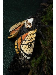 PAPILLONS TETE DE MORT - 3 ASSORTIS ENV. 14CM X 12CM X 5CM