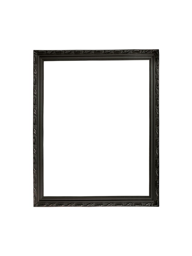 HOLZRAHMEN SCHWARZ 57CM X 67CM