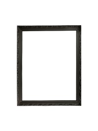 BLACK WOODEN MOULDING FRAME 57CM X 67CM