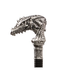 SILVER DRAGON WALKING CANE TO ASSEMBLE 106CM