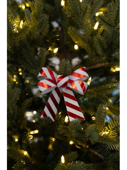 3 NOEUDS PVC CANDY STRIPES 10.5CM X 11CM