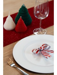 3 NOEUDS PVC CANDY STRIPES 10.5CM X 11CM