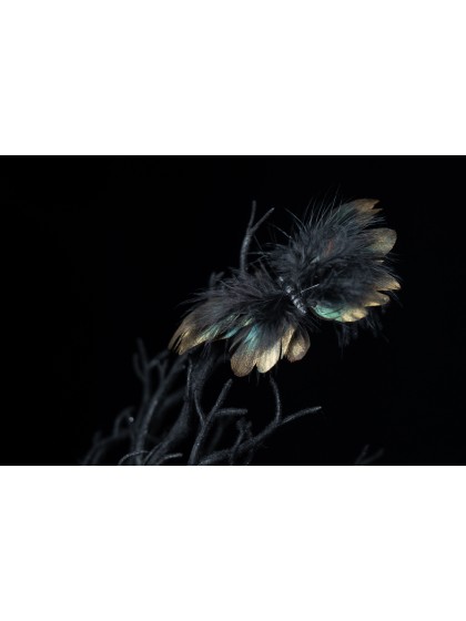 FOREST BUTTERFLY TO CLIP 15CM X 1.5CM X 10CM