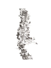 GIRLANDE MONNAIE AUS PAPE SILBER 170CM X 15CM