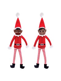 LUTIN FARCEUR AFRICAIN FILLE/GARCON 2 ASS 10CM X 5CM X 38CM