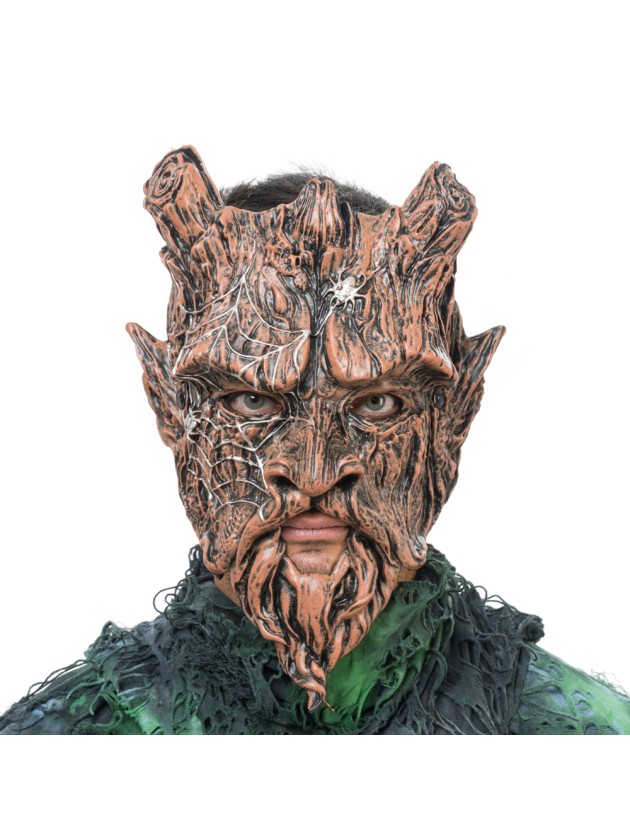 MASQUE MOUSSE SORCIER DE FORET 27CM X 12CM X 31CM