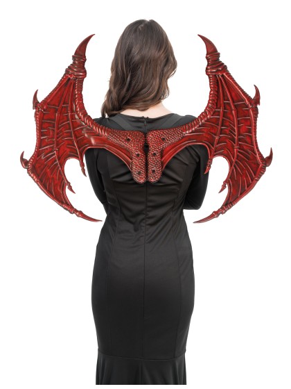 RED DEMON FOAM WINGS 74CM X 62CM X 3CM