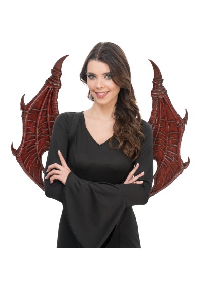 RED DEMON FOAM WINGS 74CM X 62CM X 3CM