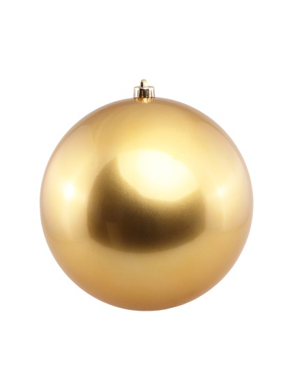 WEIHNACHTSKUGEL KUNSTSTOFF STARR EFFEKT SATINARTIG GOLD DIA 30CM