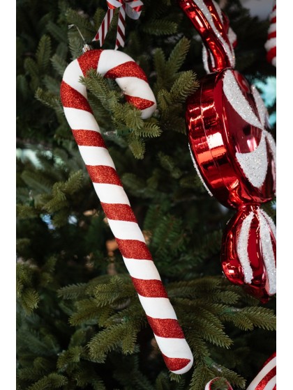 CANDY CANE TO HANG CANDY STRIPES 12.7CM X 4CM X 50.8CM