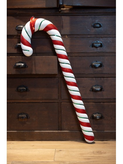 XL CANDY CANE TO HANG CANDY STRIPES 25.4CM X 5CM X 91.5CM