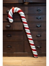 XL CANDY CANE TO HANG CANDY STRIPES 25.4CM X 5CM X 91.5CM