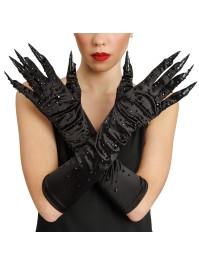 HANDSCHUHE TEUFELEINEN DIAMONDS SCHWARZ 9.5CM X 45CM