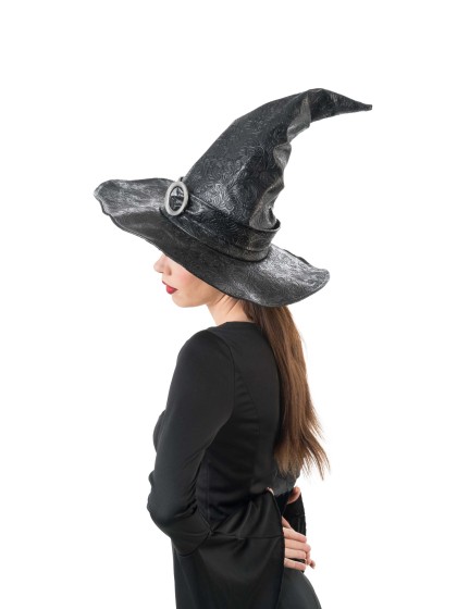 WITCH HAT TEXTURED FAKE LEATHER DIA 42CM X 28CM