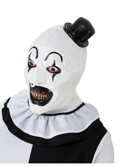 MASKE LATEX DELUXE ART DER CLOWN - TERRIFIER® 22CM X 30CM X 32CM