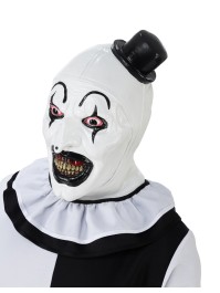 MASKE LATEX DELUXE ART DER CLOWN - TERRIFIER® 22CM X 30CM X 32CM