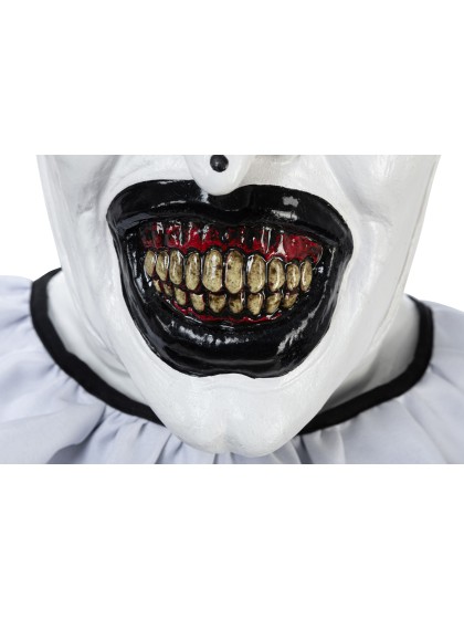 MASKE LATEX DELUXE ART DER CLOWN - TERRIFIER® 22CM X 30CM X 32CM