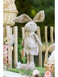 STANDING SPONGE LIBERTY JO RABBIT 2 ASSORTED 14CM X 12CM X 57CM