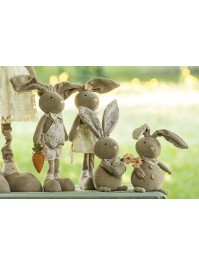 SPONGE LIBERTY JO RABBIT TELESCOPIC LEGS 2 ASSORTED 29CM X 22CM X 120CM