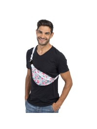 HIBISCUS HAWAIIAN BUM BAG ONE SIZE