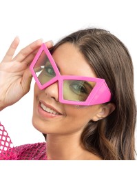 BRILLE BIG GEOMETRIQUES ROSA 15CM X 14.5CM X 9CM