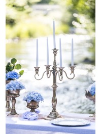 CHANDELIER METAL MAJESTIC 5 BRANCHES DIA 39CM X 59CM