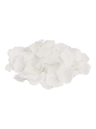 BEUTEL 250 ROSA BLÜTEN 3D WEISS CA. 4CM X 4CM
