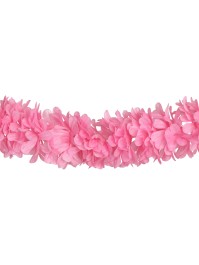 GIRLANDE BLUMEN ROSA DIA 9CM X 220CM