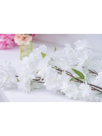 BRANCH 3 WHITE SAKURA STEMS 27CM X 9CM X 100CM