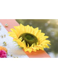 KOPF AUS SONNENBLUME 30CM X 25CM X 15CM