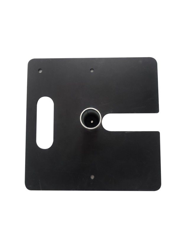 STAHLSOCKEL LOURD 38CM X 38CM