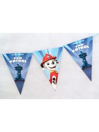 BLUE FANIONS GARLAND PAW PATROL © 190CM X 18CM