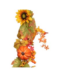 HARVEST GARLAND SUNFLOWERS AND PUMPKINS 150CM X 20CM X 12CM