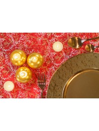 HOLLY LACE LUXERIA TABLE RUNNER 29CM X 3M