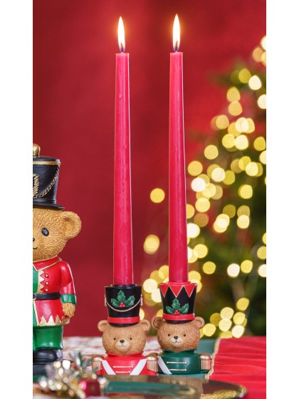 SET 2 FACKELKERZENX HIMBEERE DIA 2.2CM X 25CM