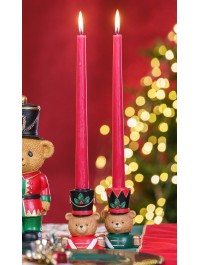 SET 2 FACKELKERZENX HIMBEERE DIA 2.2CM X 25CM