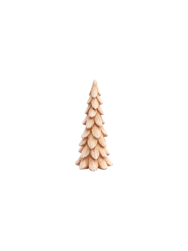 SAPIN POLYRESINE ENNEIGE PM DIA 11CM X 15CM