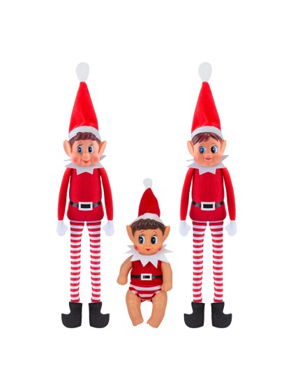 PACK ELVES’ BEHAVIN BADLY FAMILY 3PCS 16CM X 5CM X 28CM
