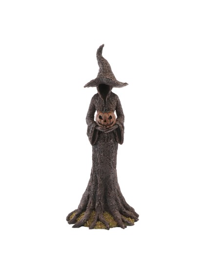 POLYRESIN FOREST WITCH STATUE 17CM X 12.5CM X40.5CM