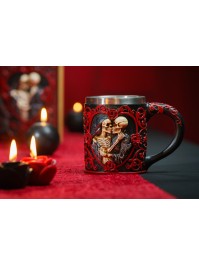 MUG KUNSTHARZ ETERNAL LOVE 15CM X 9CM X 11CM