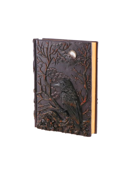 CROW POLYRESIN NOTEBOOK 14.5CM X 4.5CM X 19CM