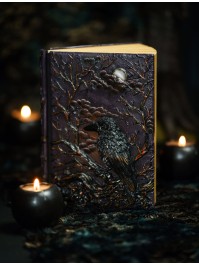 LIVRE CARNET DE NOTES CORBEAU 14.5CM X 4.5CM X 19CM