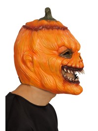 SCARY PUMPKIN FOAM MASK 31CM X 24CM X 28CM