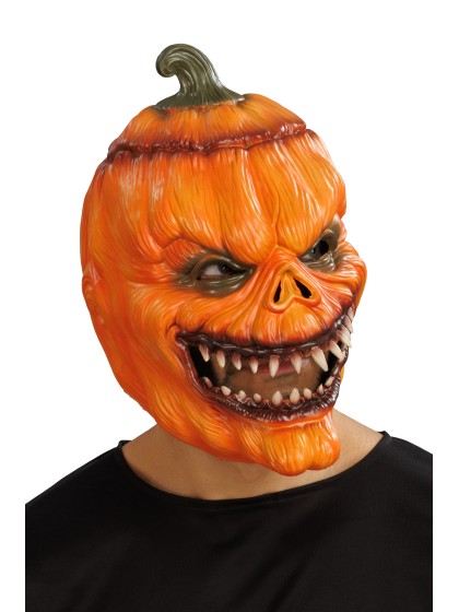 SCARY PUMPKIN FOAM MASK 31CM X 24CM X 28CM